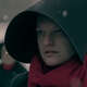 So that’s what funereal Handmaid’s garb looks like.